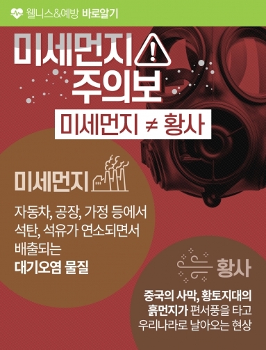 [웰니스&예방] 미세먼지 주의보